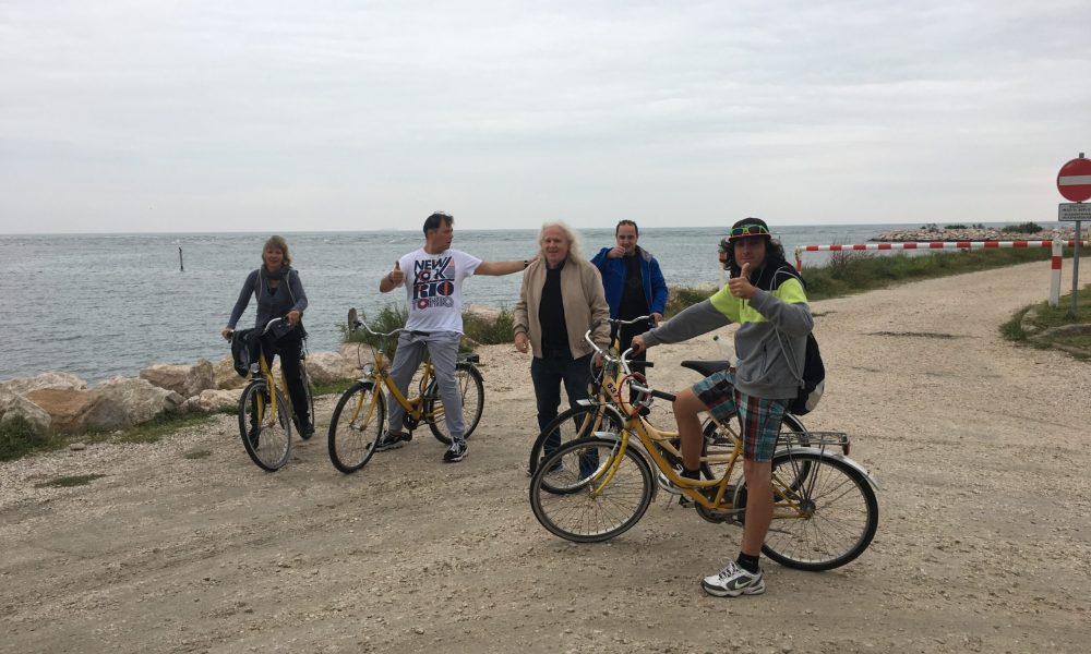 Ferien Italien Velo Gruppenfoto